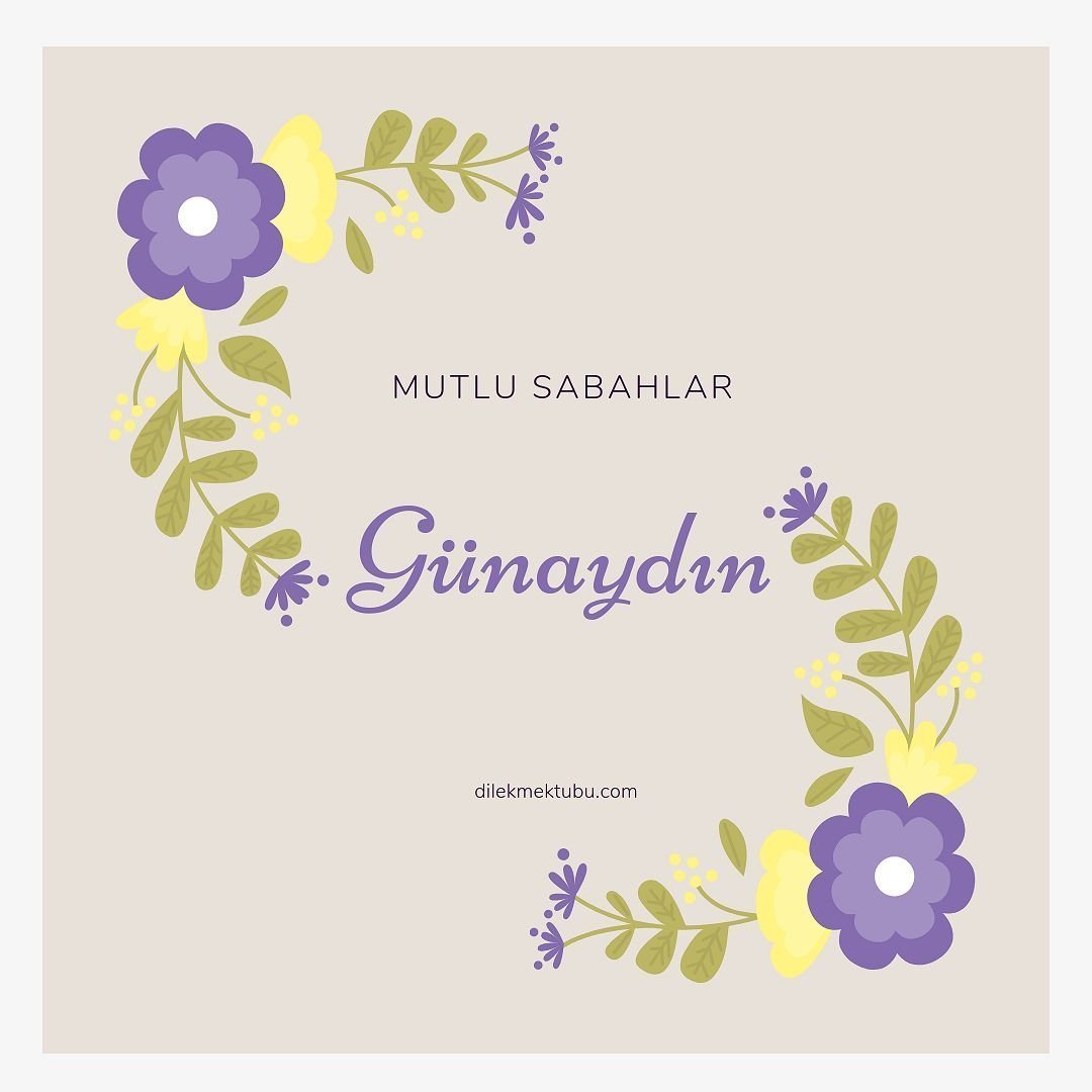 günaydın mesajları