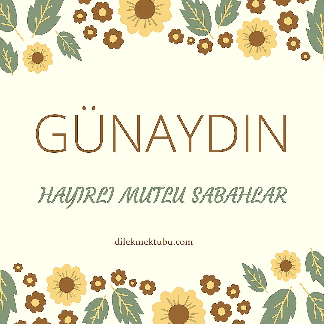 Günaydın Mesajları