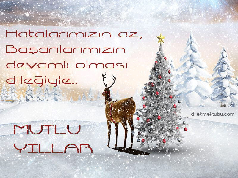 Yeni Yıl Mesajları ve Gifleri