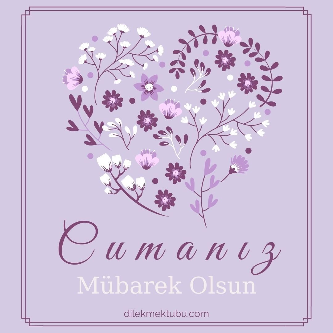 cumanız mübarek olsun