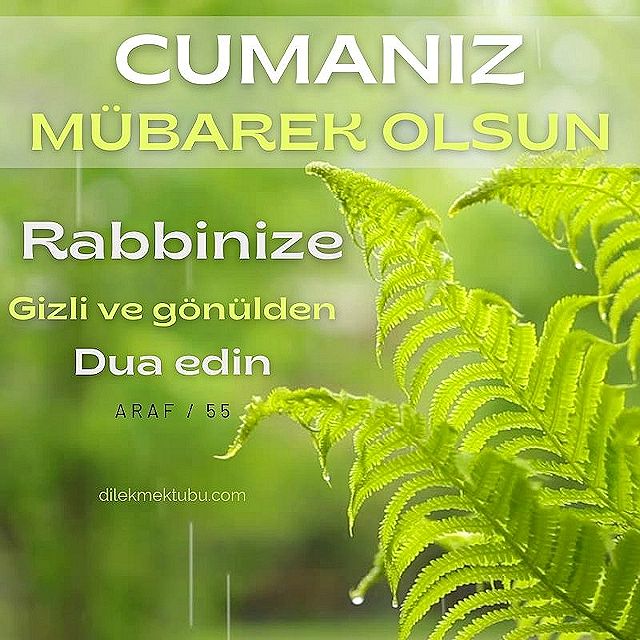 Sevdiklerinize Hayırlı Cumalar Mesajı