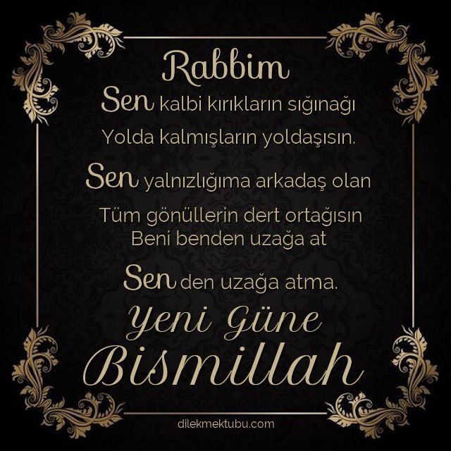 Yeni Güne Bismillah