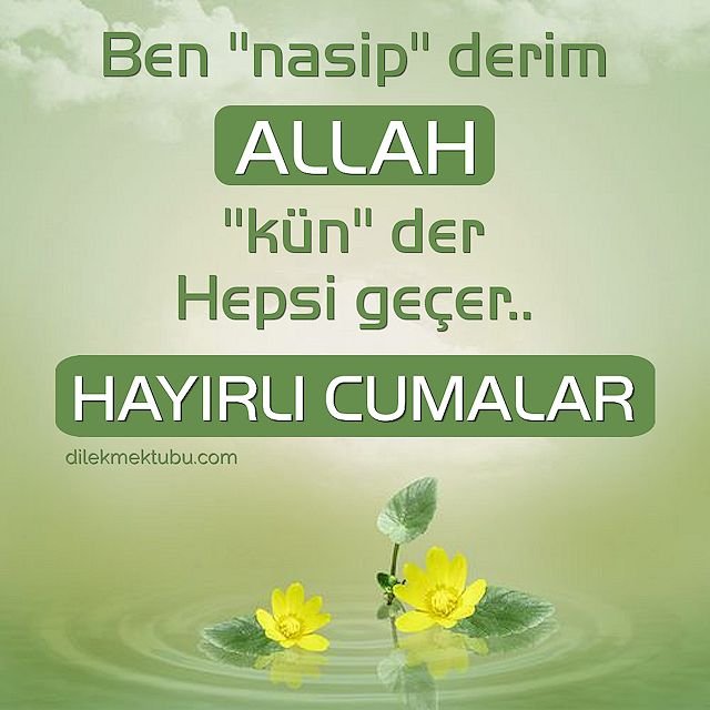 Resimlerle Yeni Cuma Mesajları