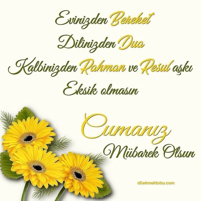 Dualı En Güzel Cuma Mesajları