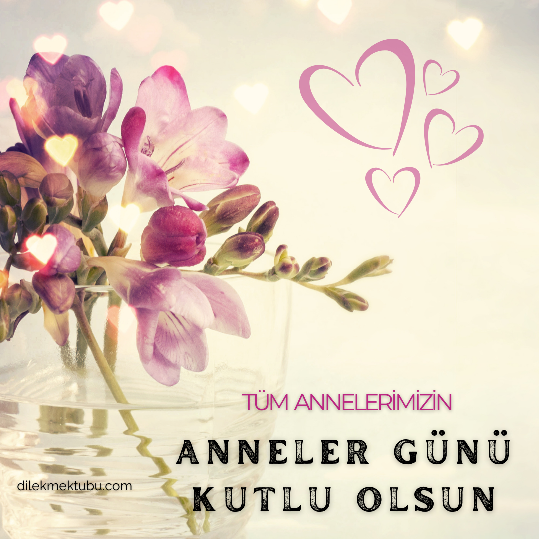 Sizler için Anneler Günü Mesajları