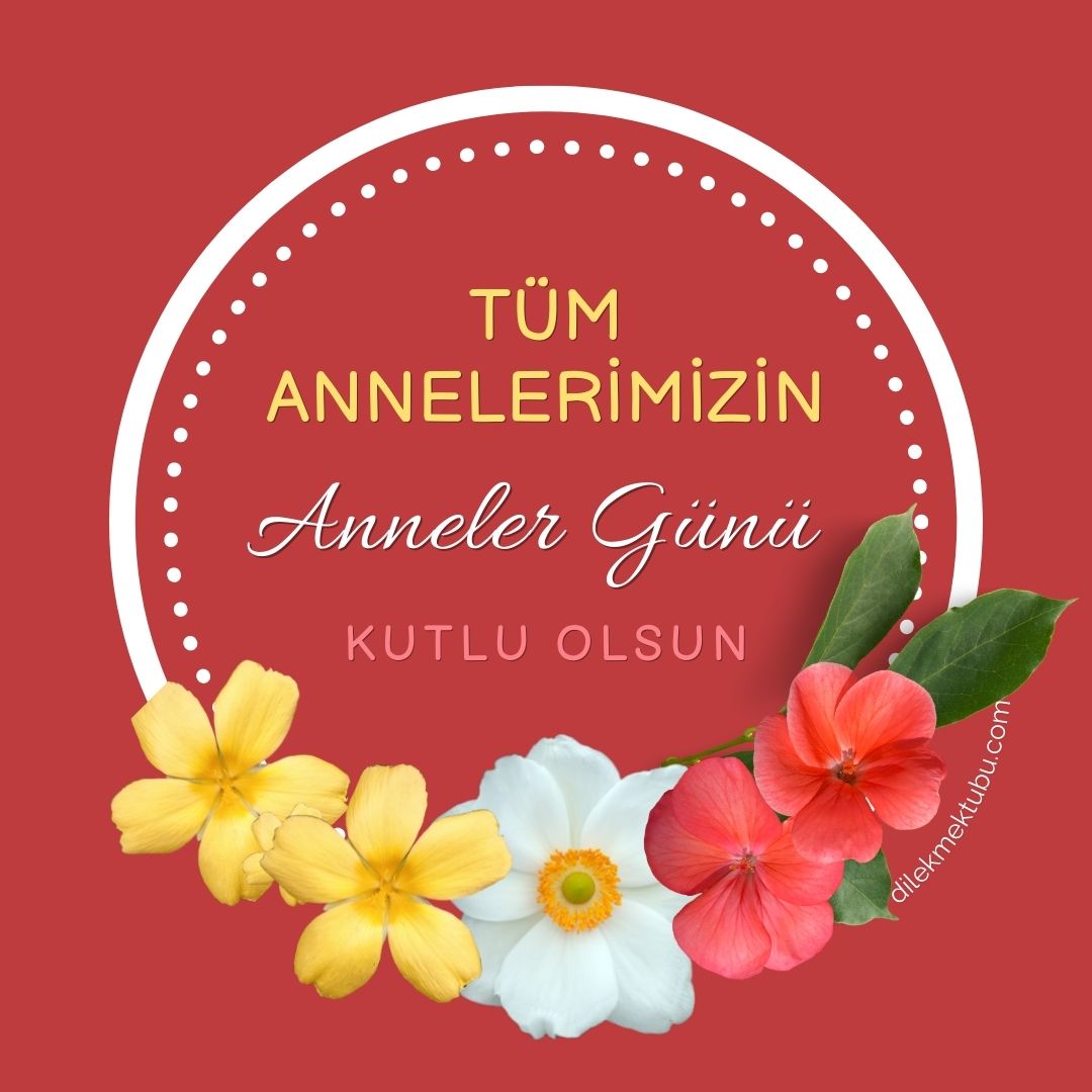 Sizler için Anneler Günü Mesajları