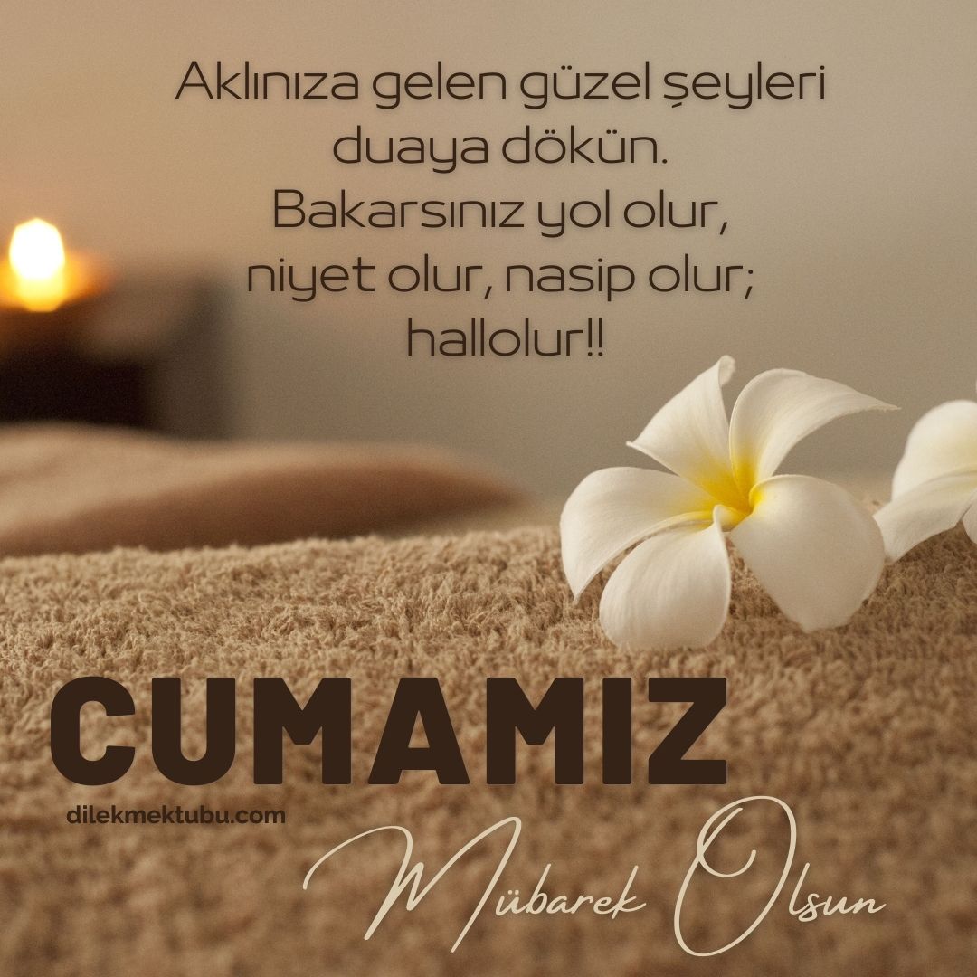 mübarek cuma mesajları
