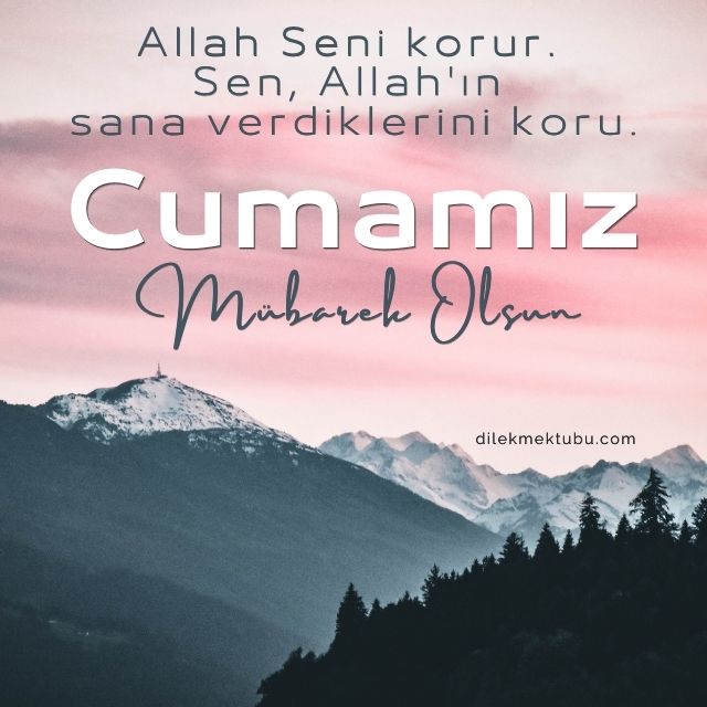 cumanız mübarek olsun