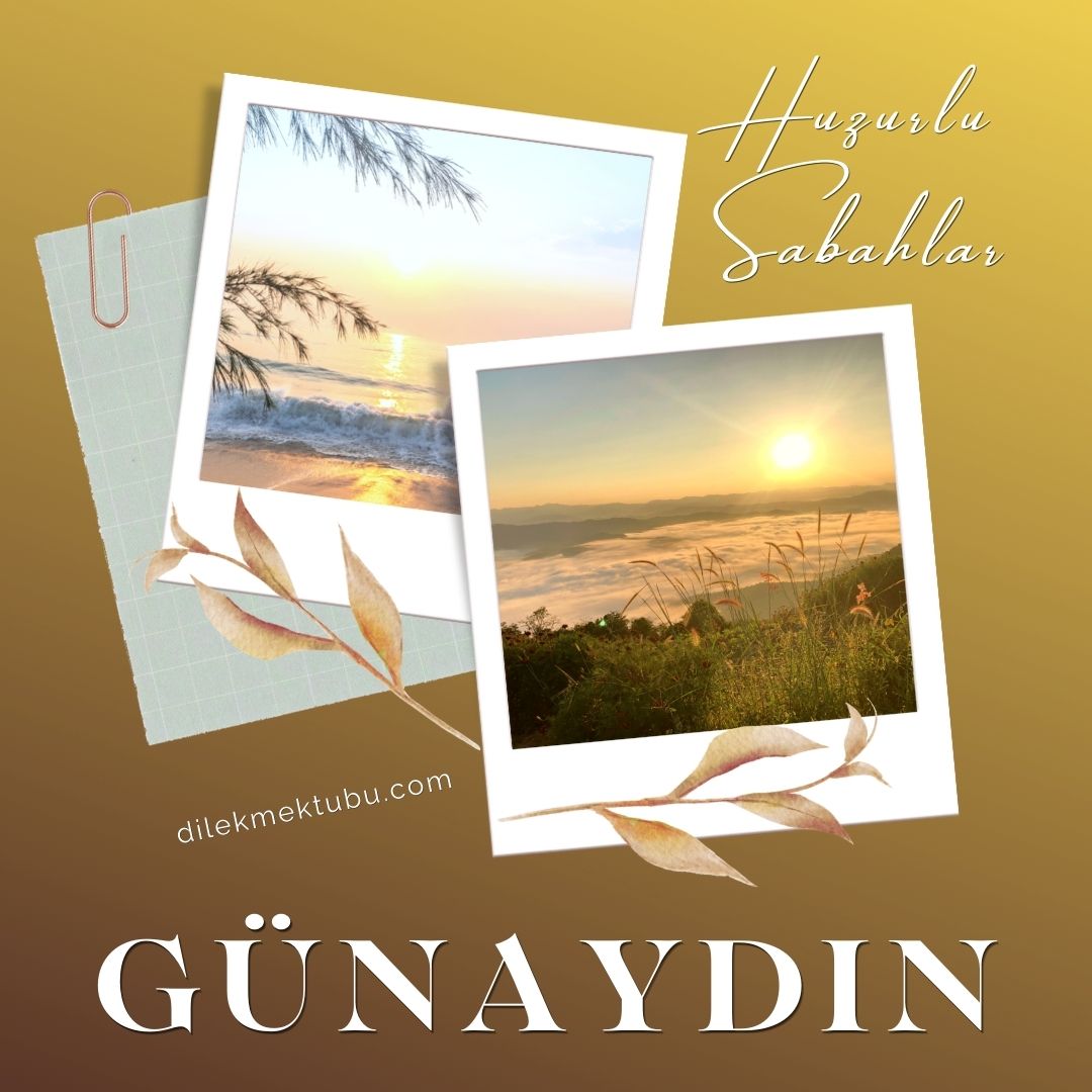 huzurlu sabahlar