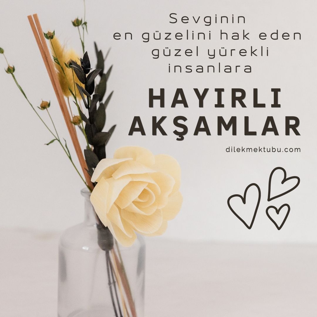 hayırlı akşamlar