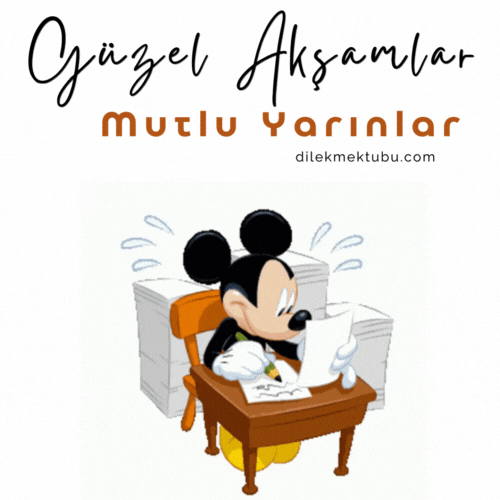 iyi akşamlar mesajı