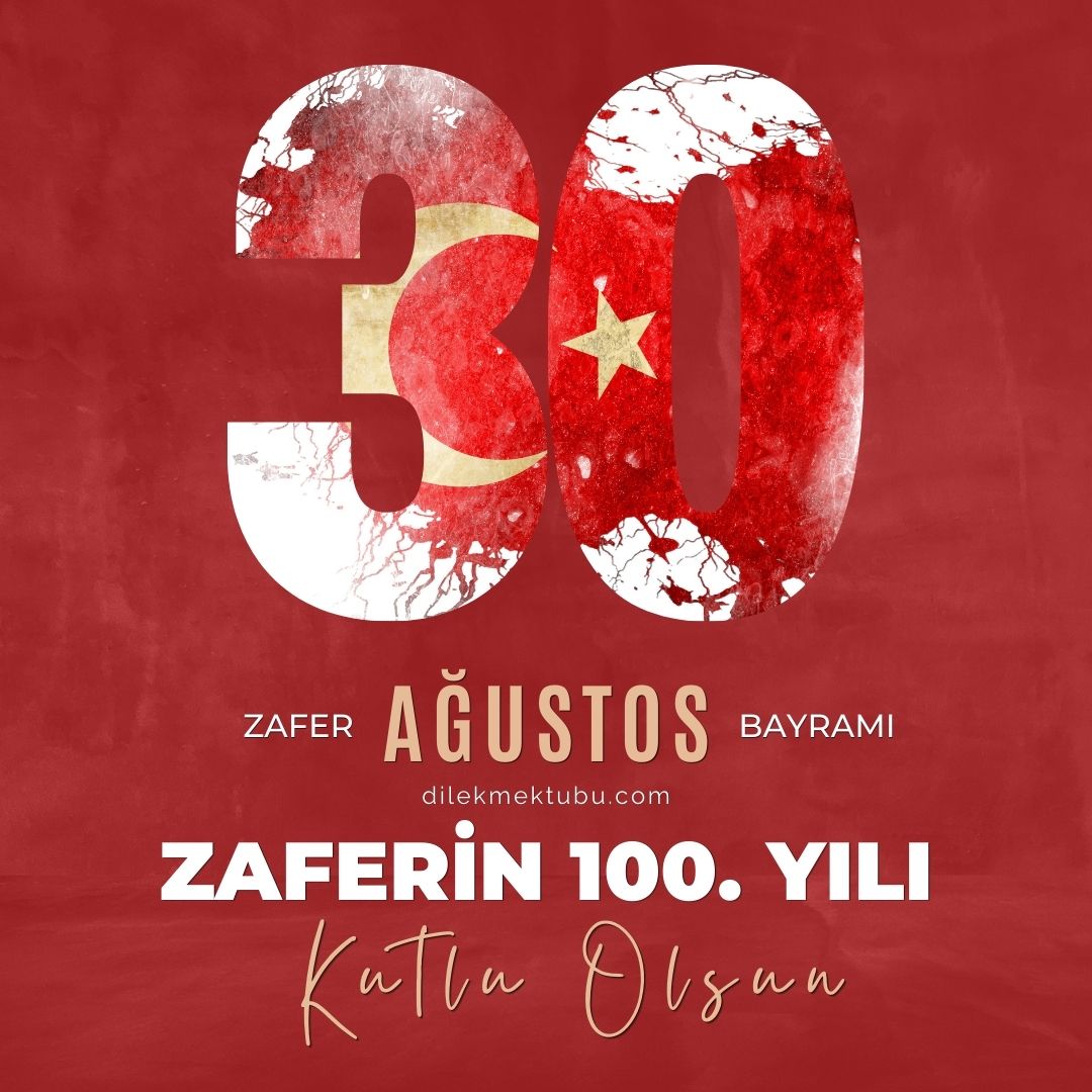 30 Ağustos Kutlama Mesajları