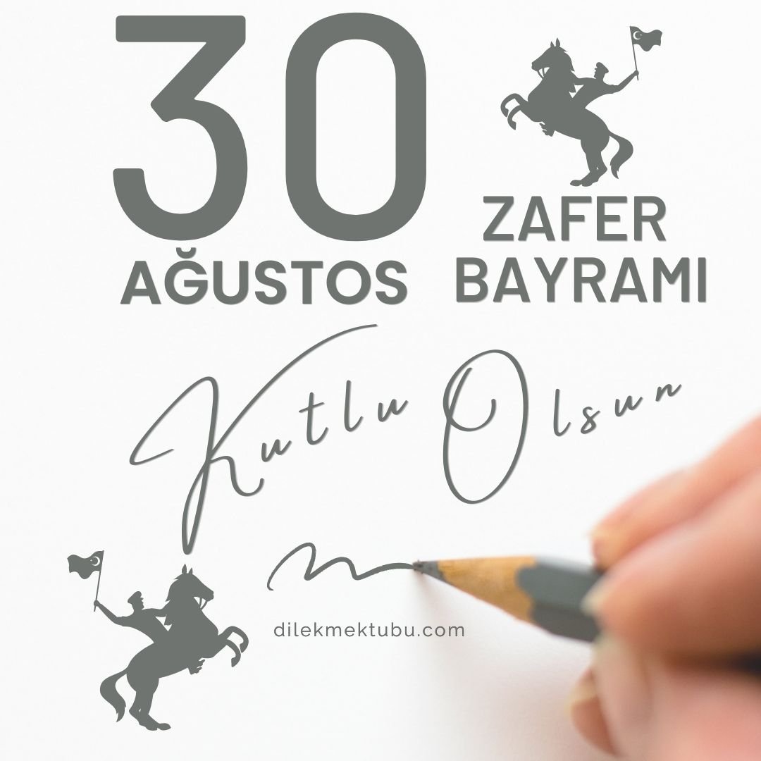 Zafer Bayramı Kutlu Olsun