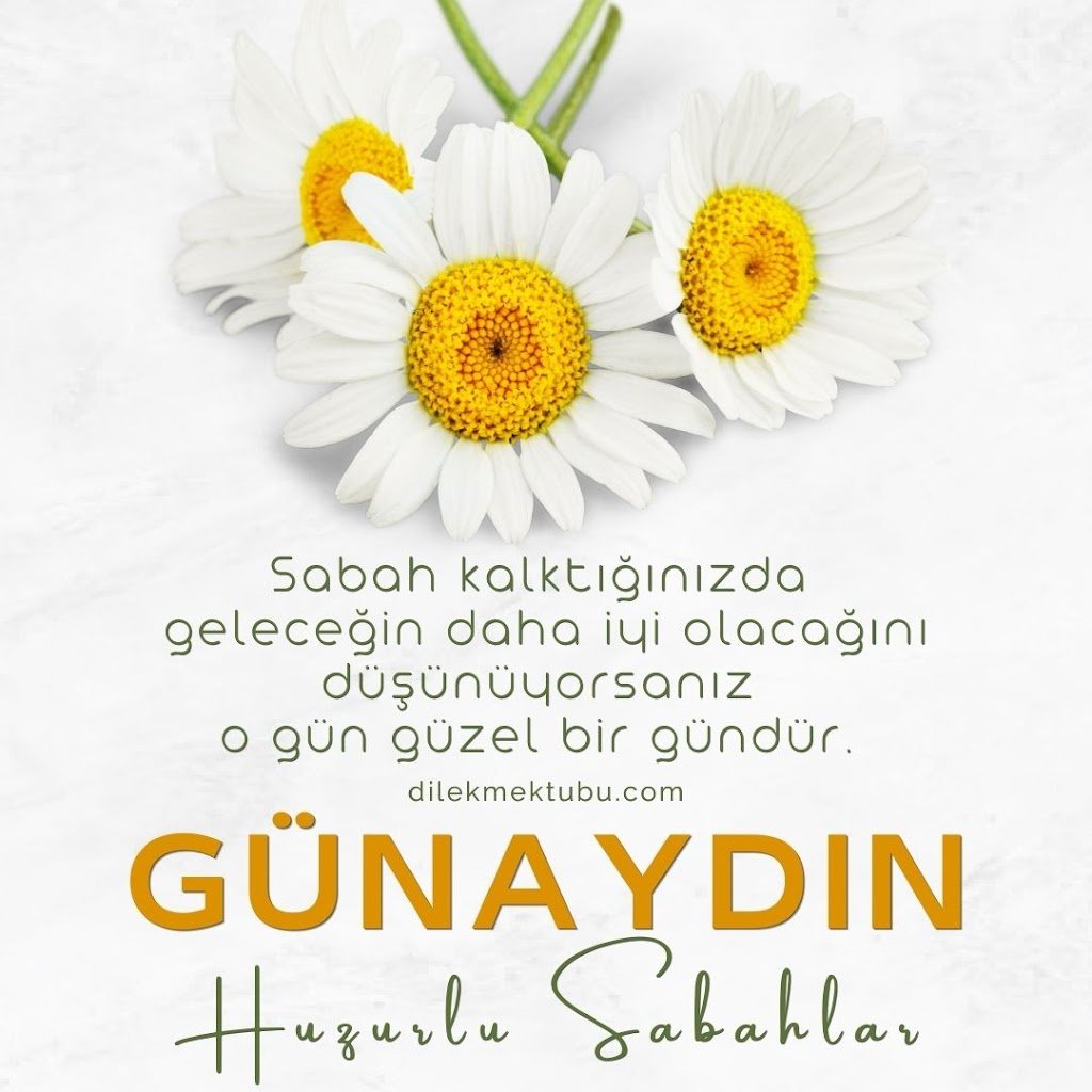 günaydın sözleri