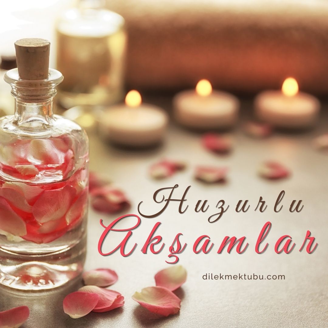 iyi akşamlar mesajı