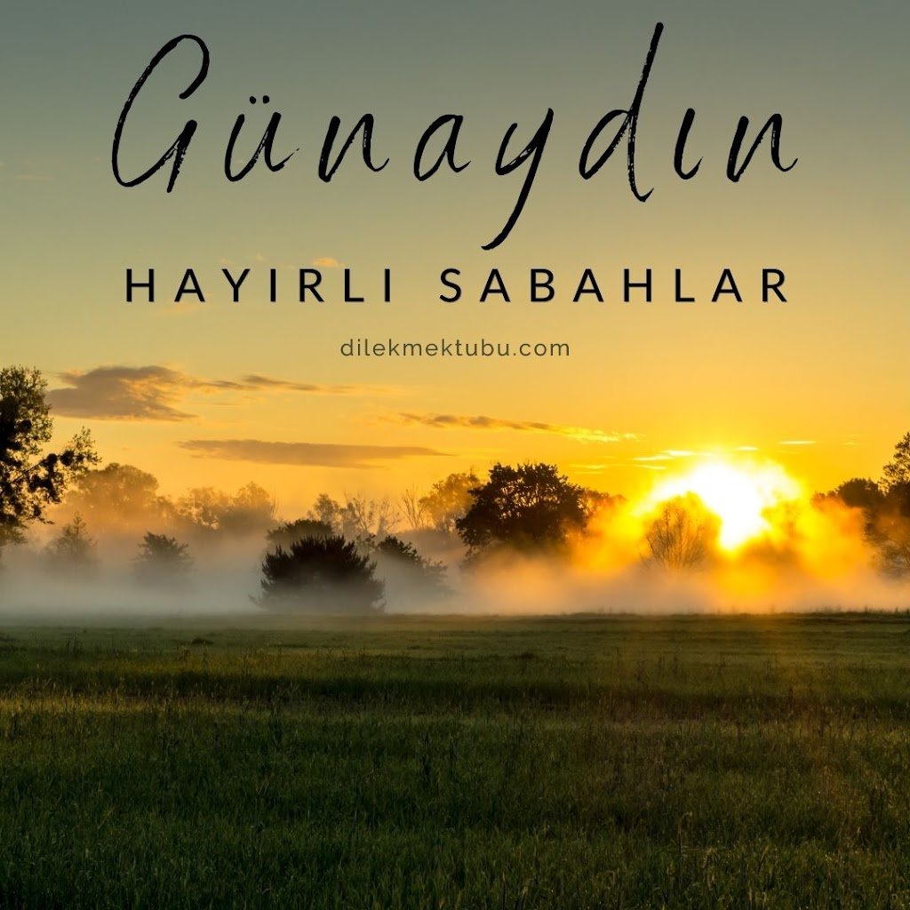 hayırlı sabahlar