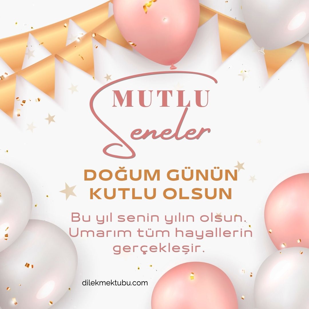 Doğum Günü Mesajları