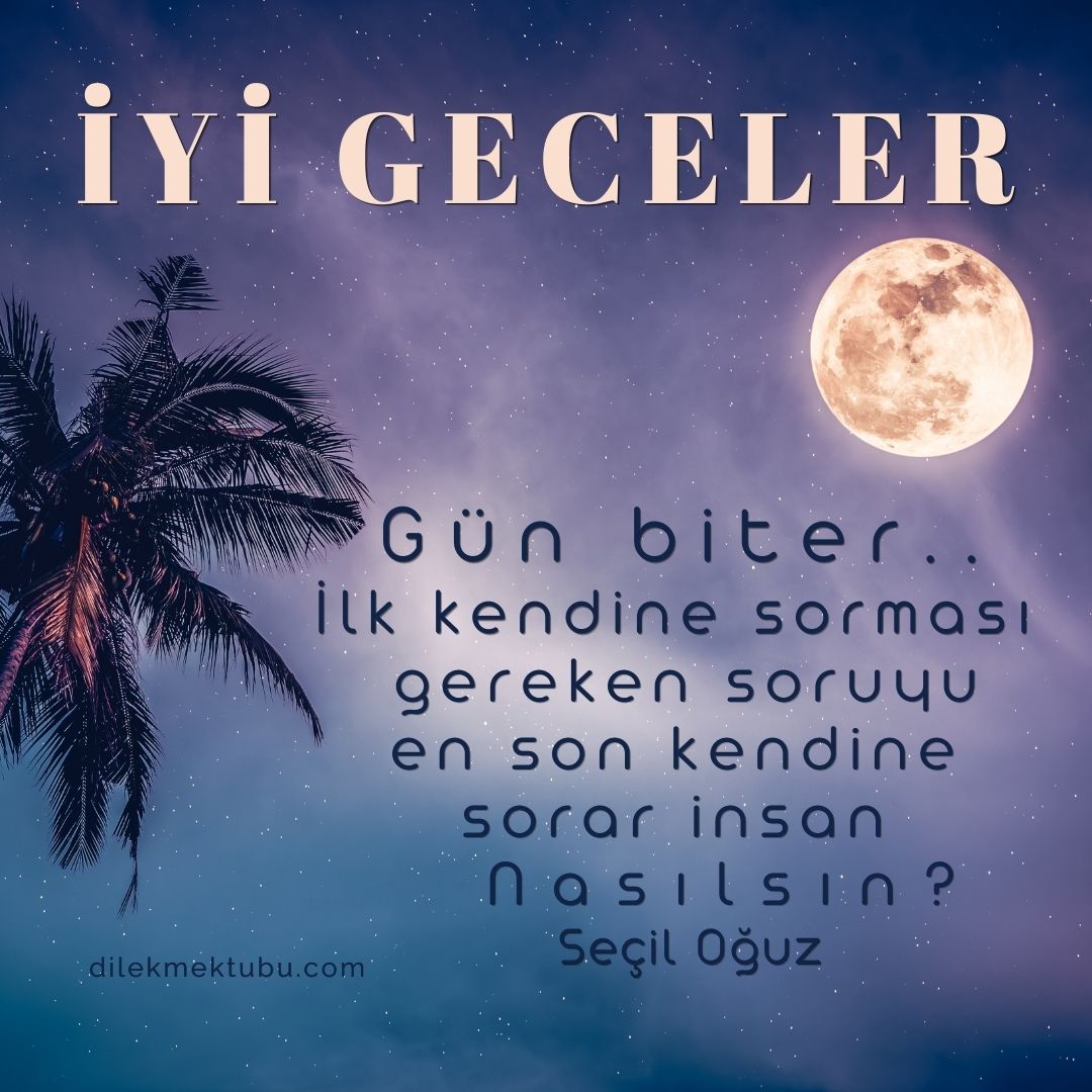 İyi Geceler Mesajları