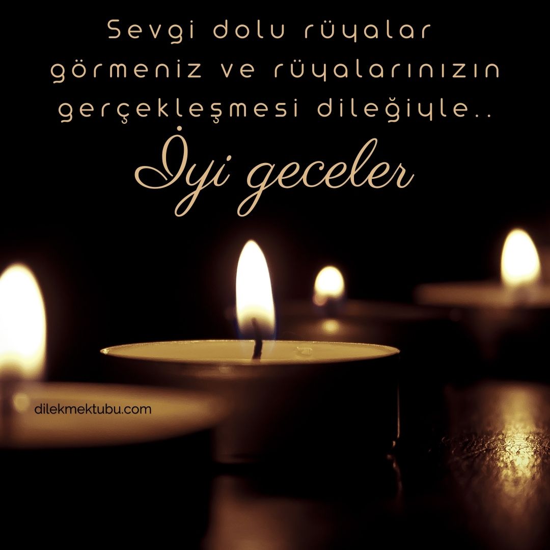 Resimli İyi Geceler Mesajları