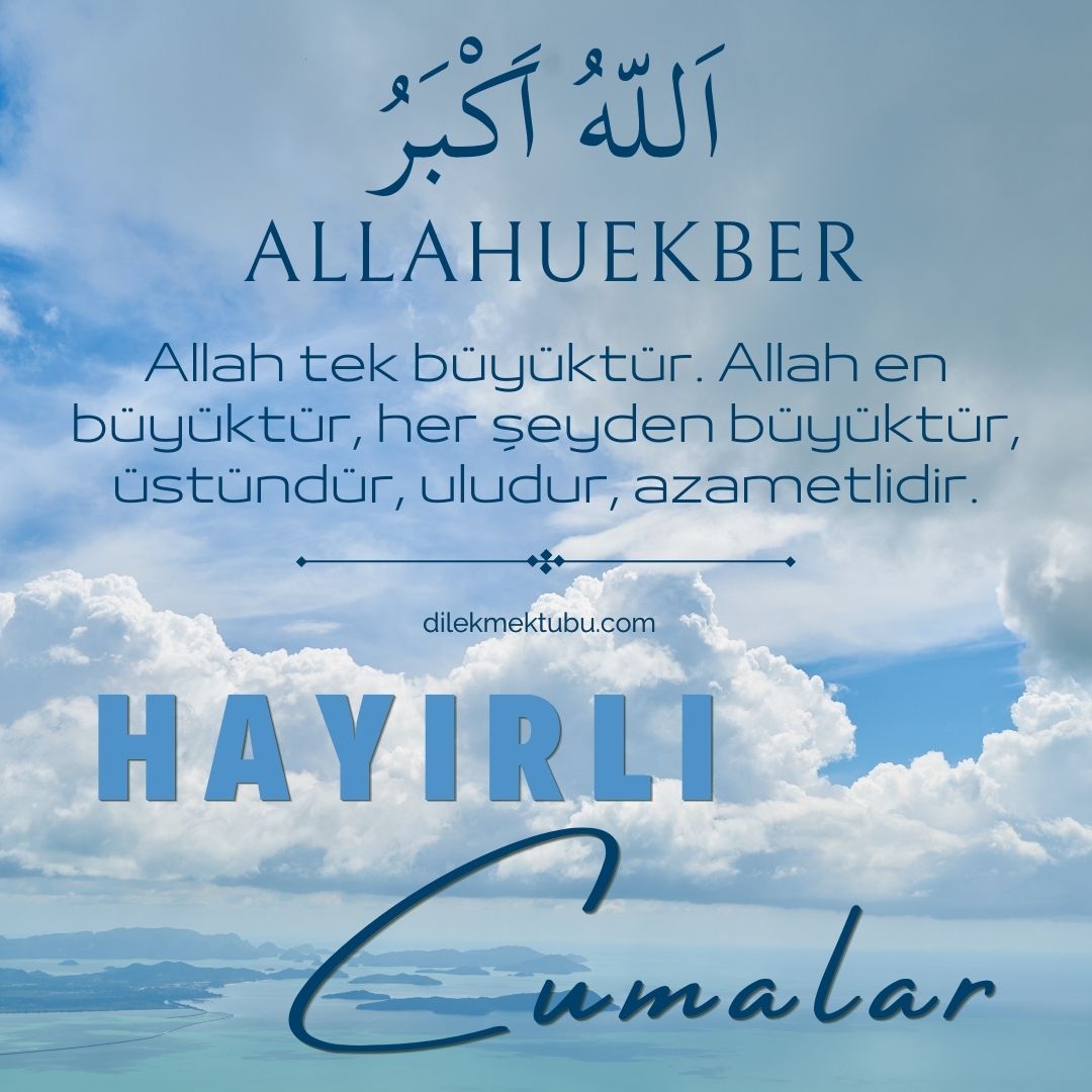 cumanız mübarek olsun