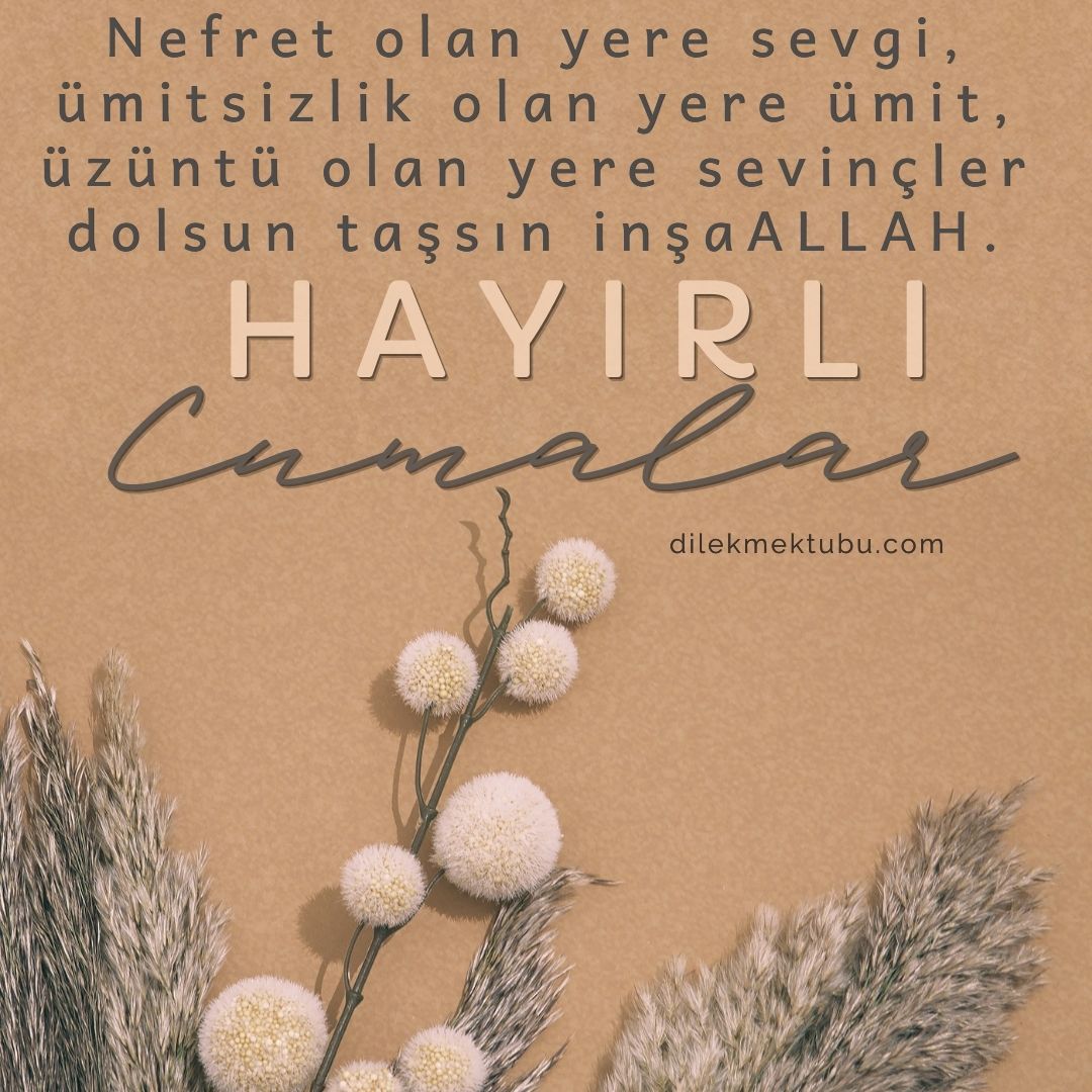 hayırlı cumalar