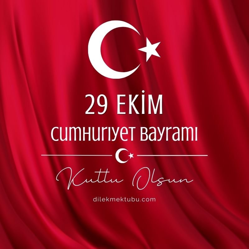 29 Ekim Cumhuriyet Bayramı Kutlama Mesajları