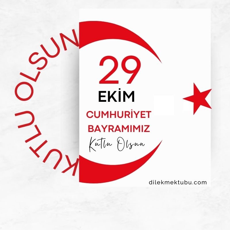 29 Ekim Resimli Mesajlar