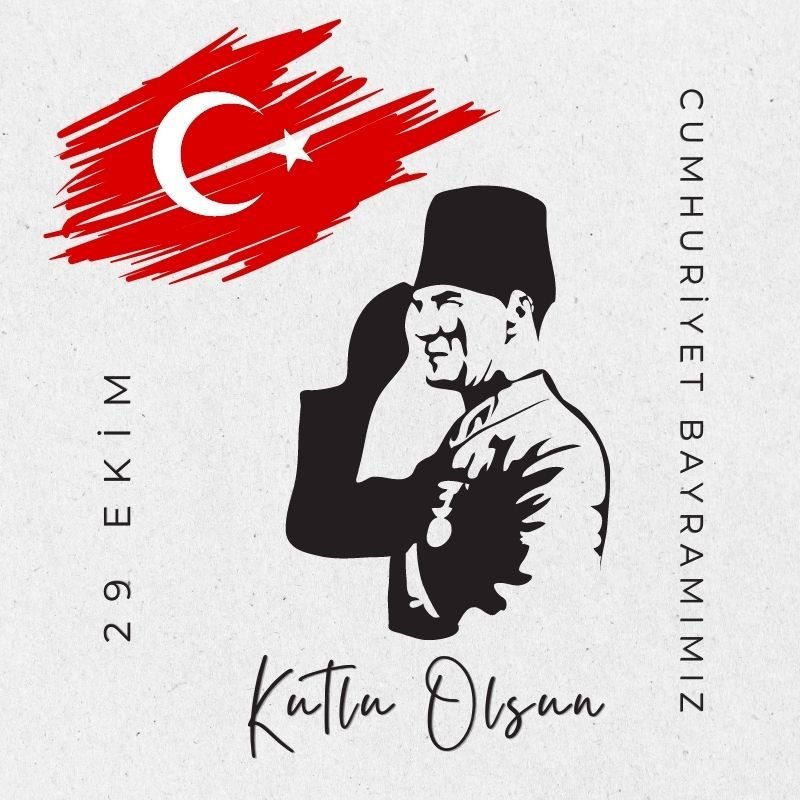 cumhuriyet bayramı kartları