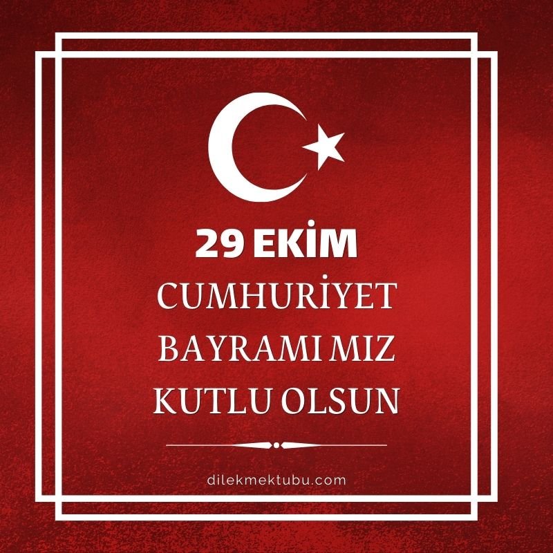 cumhuriyet bayramı kartları