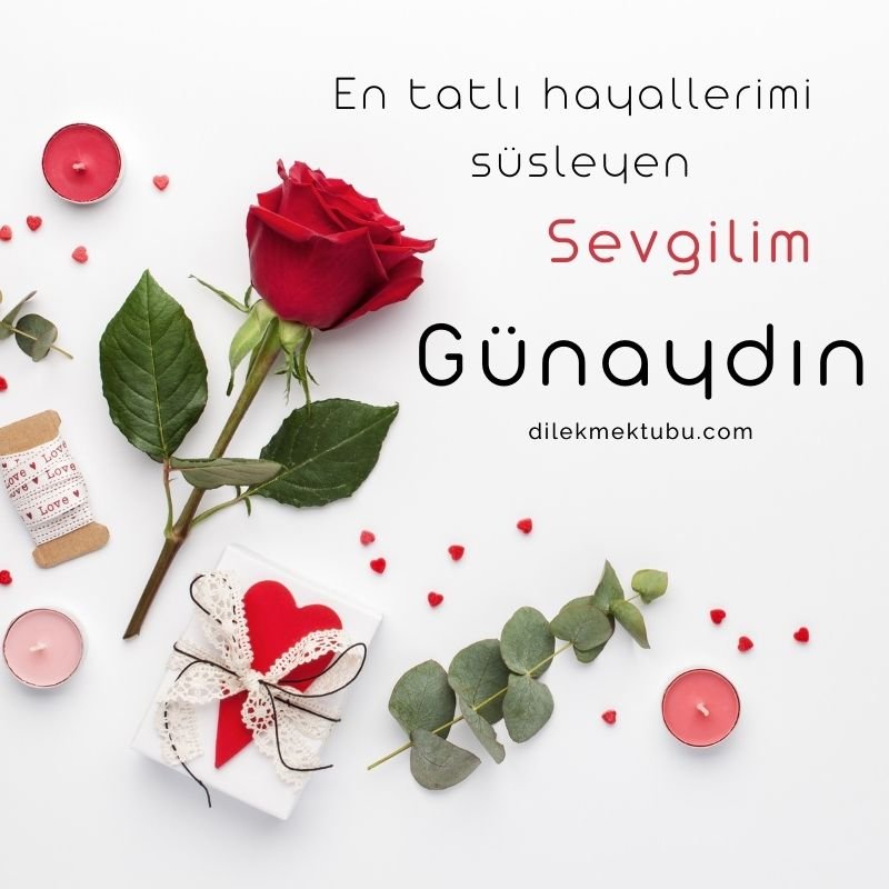 sevgiliye günaydın mesajı