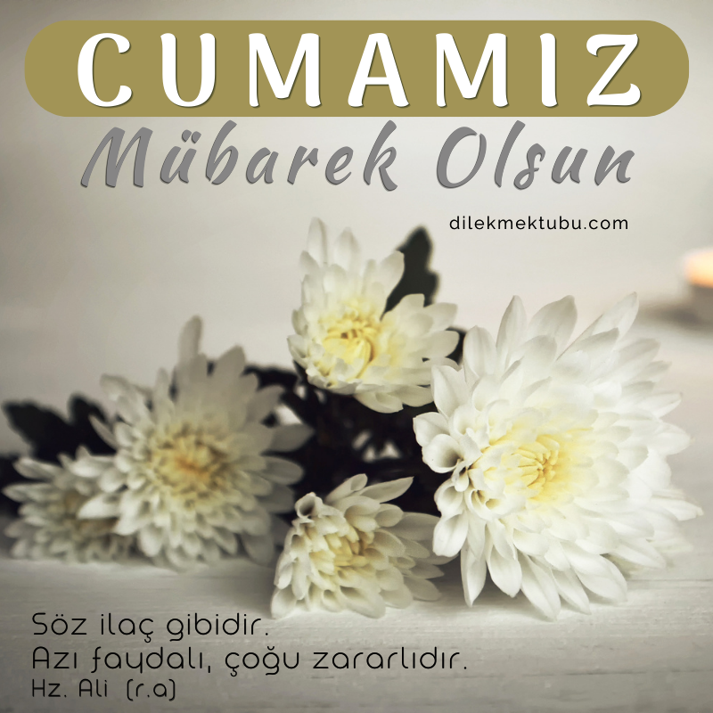 cumamız mübarek olsun
