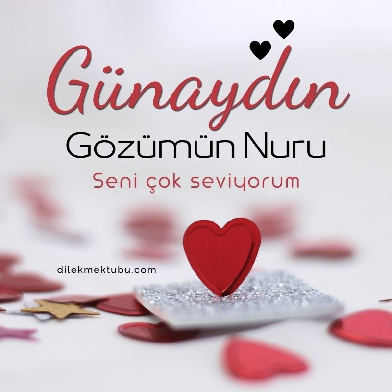 günaydın aşkım