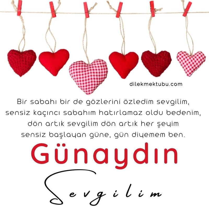 sevgiliye günaydınlar