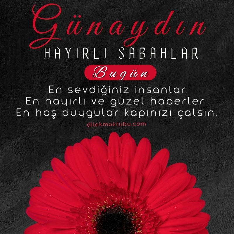 hayırlı sabahlar