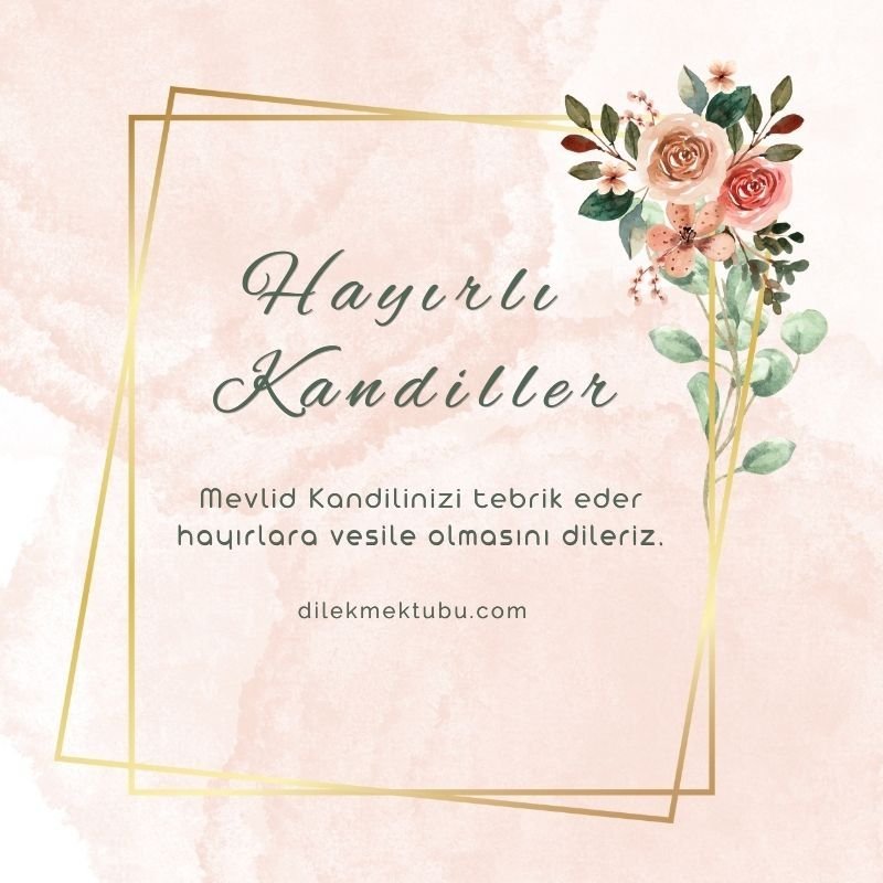 mevdid kandili kutlu olsun