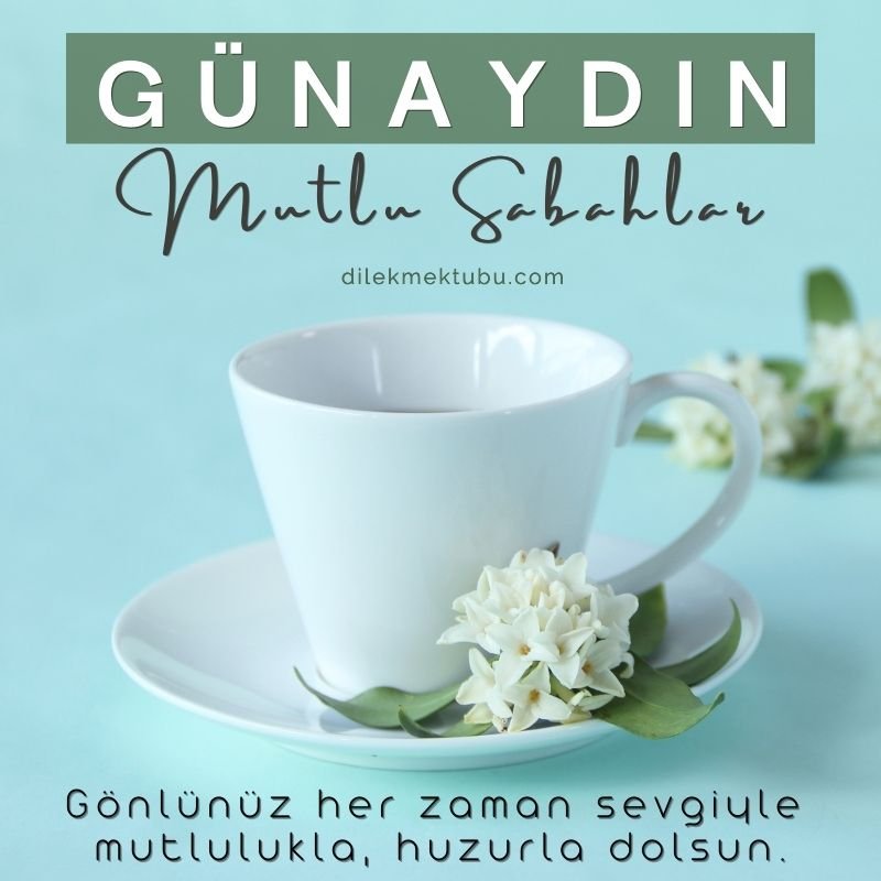 dostlara günaydın