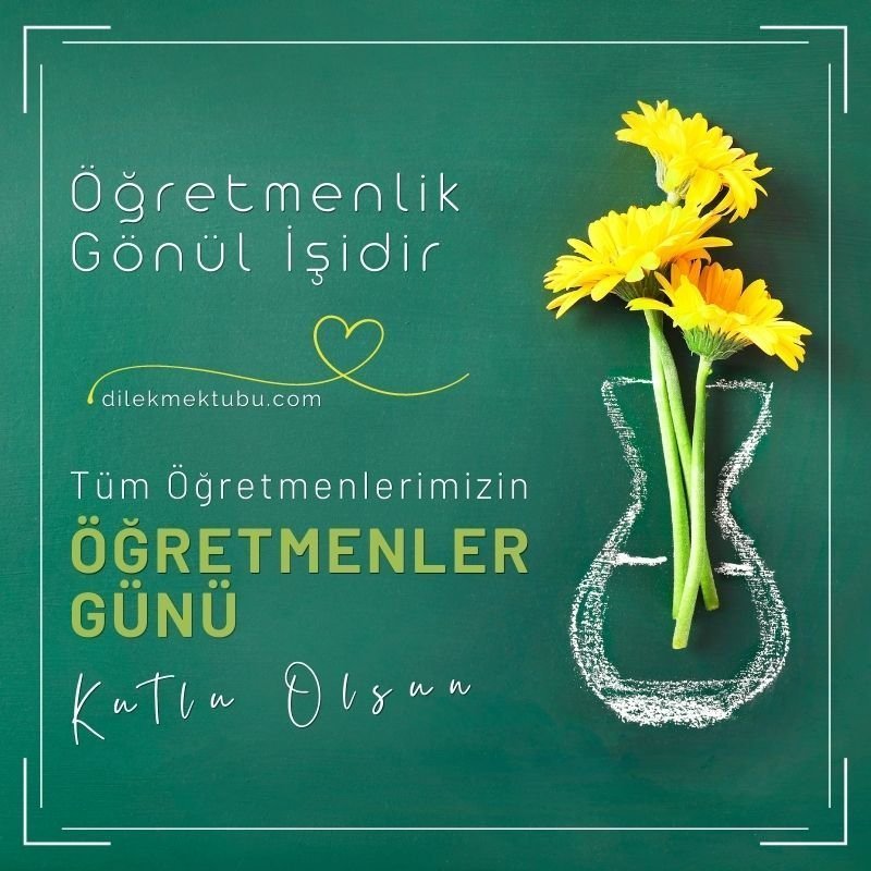 24 Kasım Öğretmenler Günü Mesajları 2022