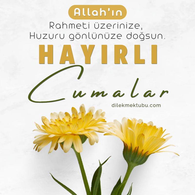 Resimli Yeni Cuma Mesajları