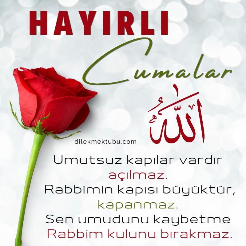 Cuma Mesajları / Dostlara ve Arkadaşlara