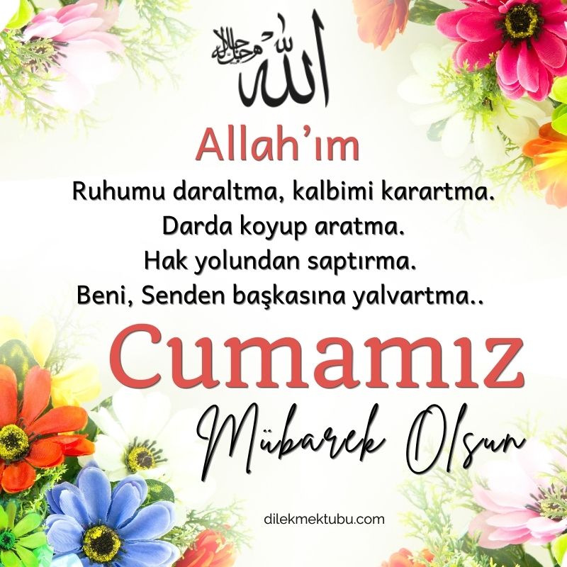 cumanız mübarek olsun