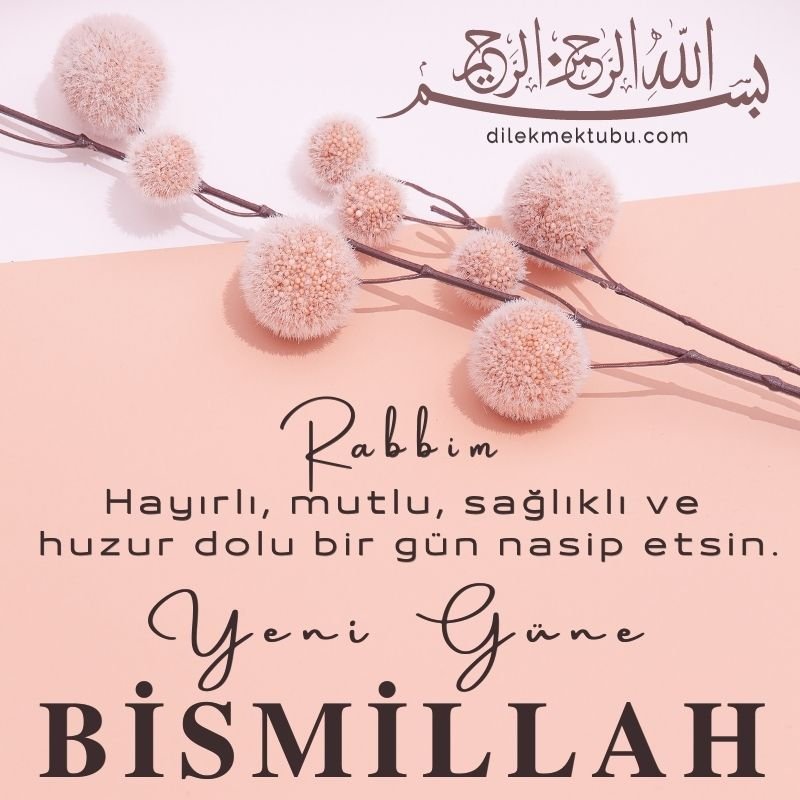 Yeni Güne Bismillah, Besmele her hayrın anahtarıdır.
Allah’ım rahmetinin ve sevginin farkında olarak yaşamayı bize nasip et, şükrümüzü çoğalt. Bizi senden başkasına el açtırma. Hayırlı sabahlar, günümüze Bismillah.
Allah’ım evlatlarımızı Sen koru, Sen onların saçının teline zarar gelmesine izin verme. Bütün iyiliklerin çocuklarımızla olduğu bir gün olsun.
Rabbim sen iyilikleri bizlerin hayatından eksik etme. Kaderi güzel yazılanlar eyle bizi. Yeni Güne Bismillah.
Yeni Güne Bismillah Mesajları 2022