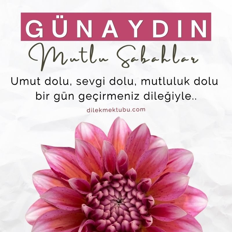 Günaydın Mesajları / Anlamlı ve Resimli