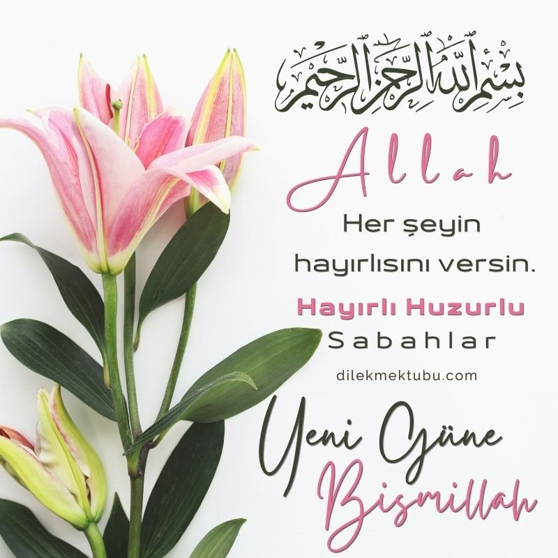 hayırlı sabahlar