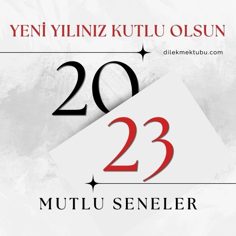 Yeni Yıl Mesajları 2023