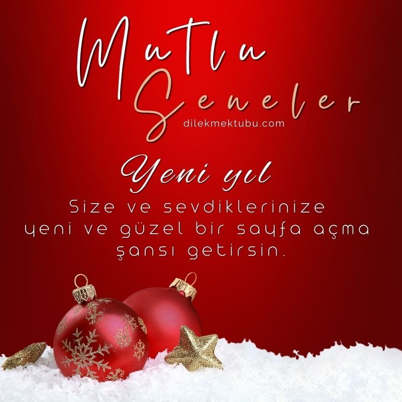 Yeni yılınız kutlu olsun