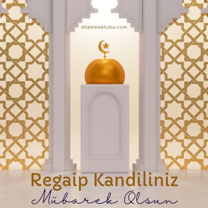 Regaip Kandili Mesajları / Resimli 2023