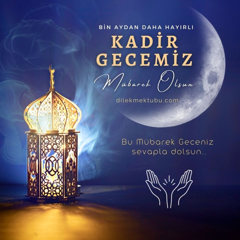 Kadir Gecesi Mesajları Resimli 2023