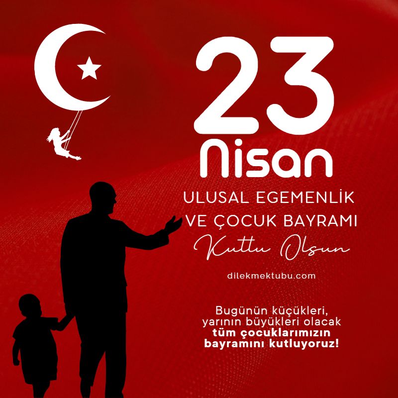 23 Nisan Kutlama Mesajları 2023