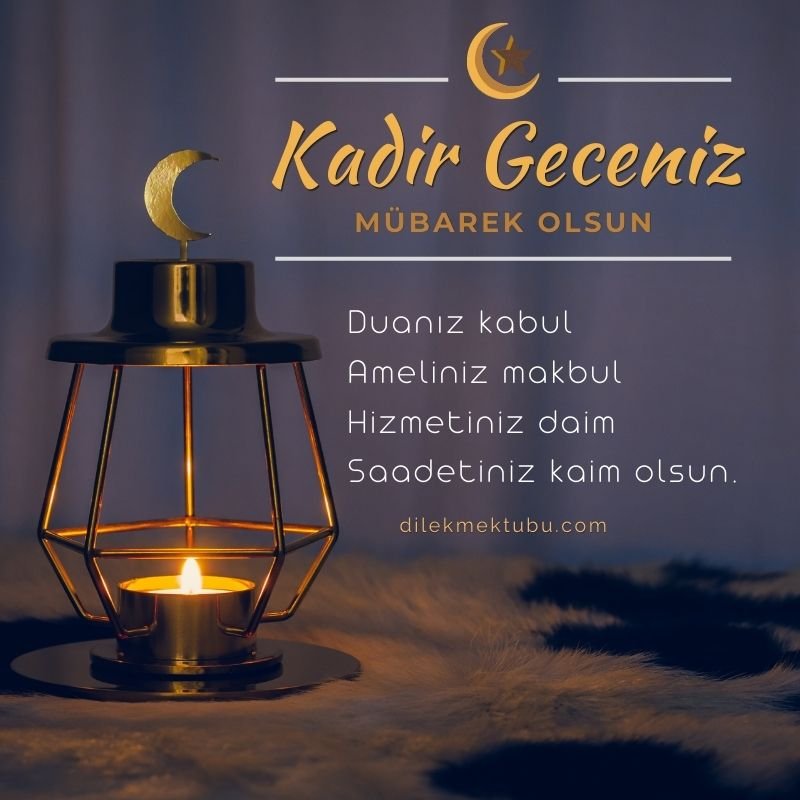 Kadir Gecesi Mesajları 2023