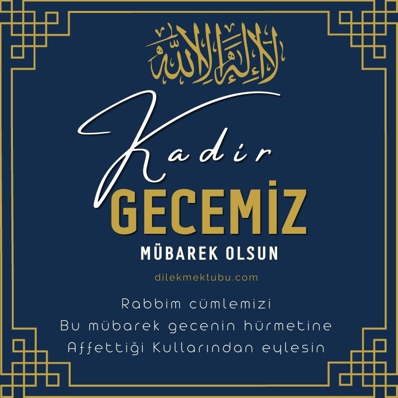 Kadir Gecesi Mesajları Resimli 2023